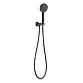 Perfect Rund Multufinction Shower On Bracket In Black